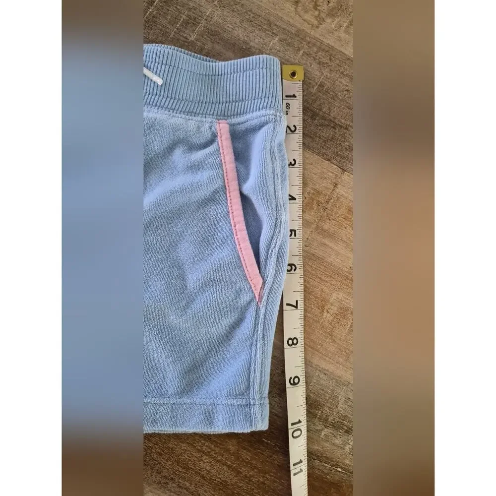 Polo Ralph Lauren Girls Shorts Bundle Size 8-10  Blue White 2pc Set.